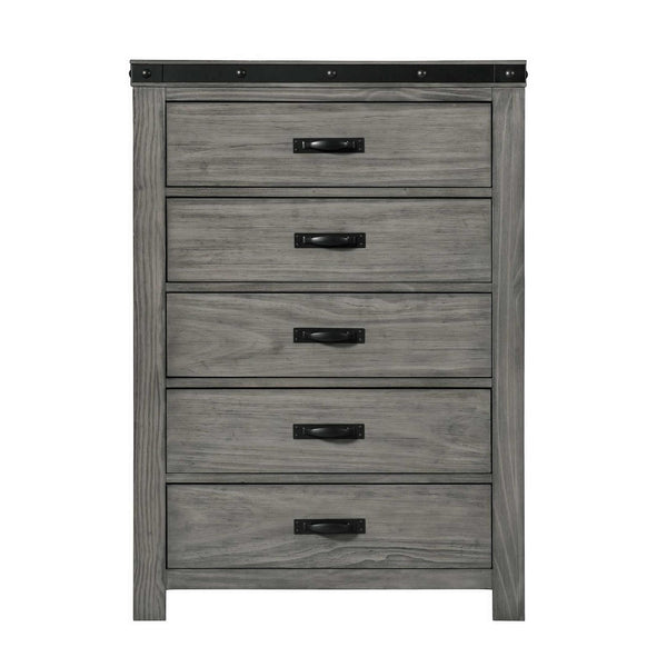 Elements International Wade 5-Drawer Chest WE600CH IMAGE 1