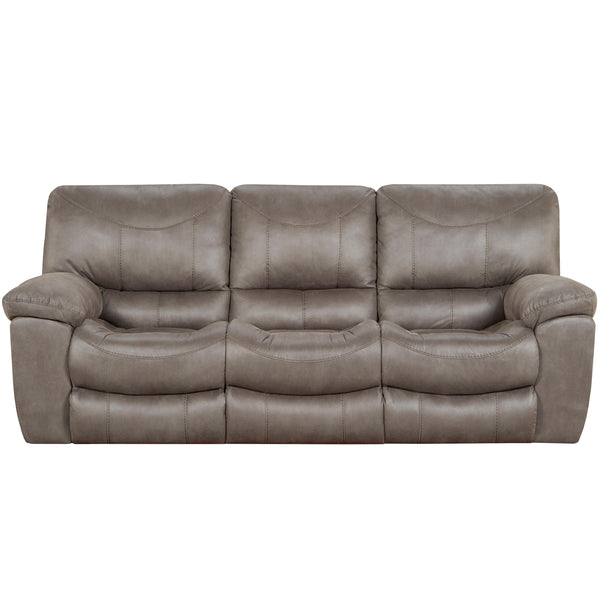 Catnapper Trent Power Reclining Leather Look Sofa 61921 1153-18 IMAGE 1