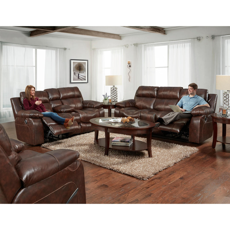 Catnapper Positano Reclining Leather Match Sofa 4991 1268-09/3068-09 IMAGE 3