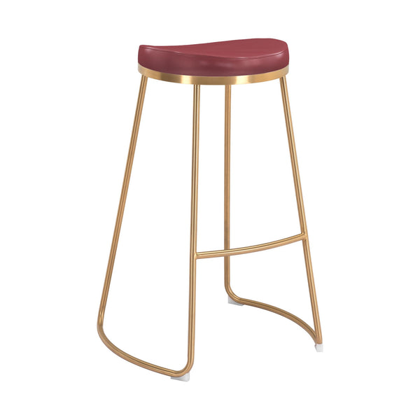 Zuo Bree Pub Height Stool 101264 IMAGE 1