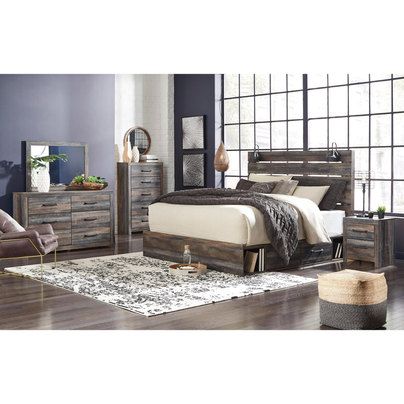 Signature Design by Ashley Drystan King Panel Bed with Storage B211-58/B211-56/B211-60/B211-60/B100-14 IMAGE 5