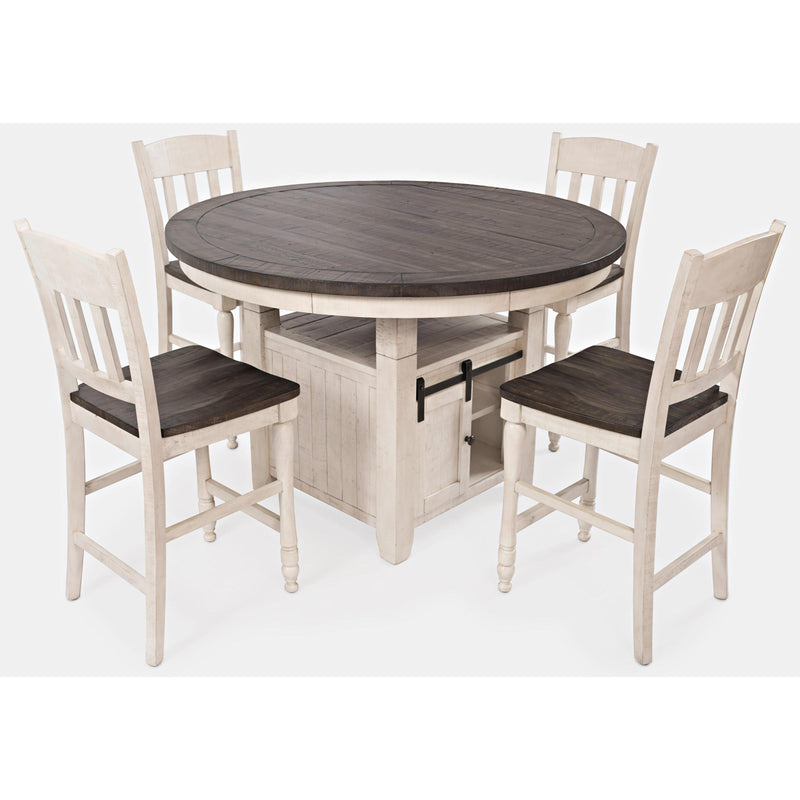 Jofran Round Madison County Dining Table with Pedestal Base 1706-54B/1706-54T IMAGE 8