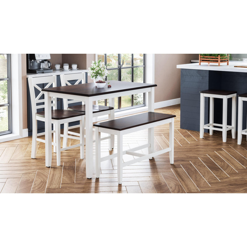 Jofran Asbury Park 4 pc Counter Height Dinette 1806 IMAGE 3