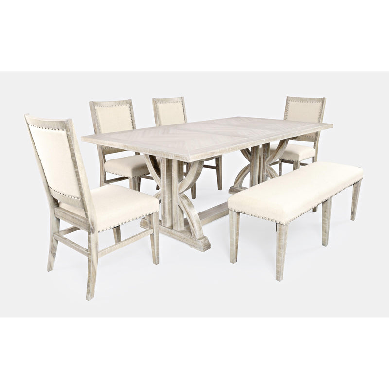 Jofran Fairview Dining Table with Trestle Base 1933-78BDNG/1933-78T IMAGE 2