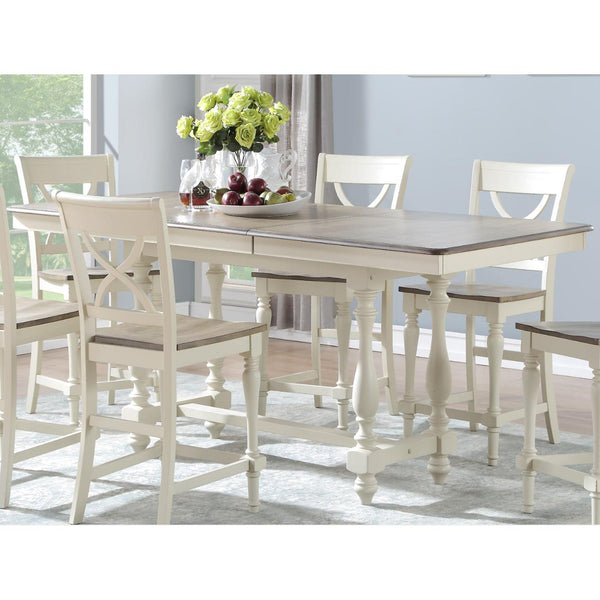 Winners Only Torrance Counter Height Dining Table with Trestle Base DTT33684GP IMAGE 1