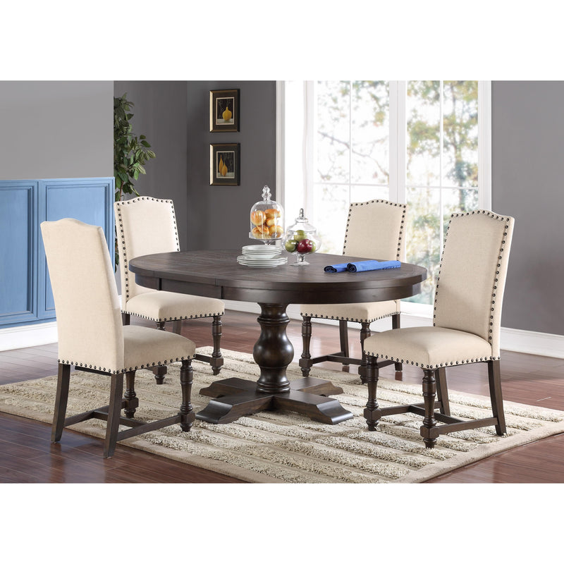 Winners Only Oval Xcalibur Dining Table with Pedestal Base DX14866X IMAGE 2