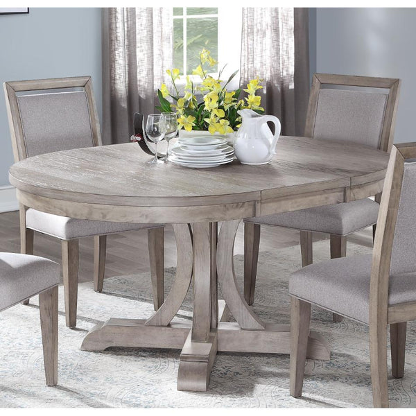 Winners Only Oval Xena Dining Table with Pedestal Base DX34866 IMAGE 1