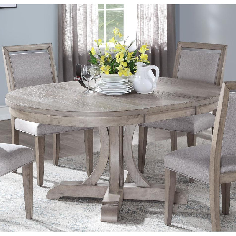 Winners Only Oval Xena Dining Table with Pedestal Base DX34866 IMAGE 1