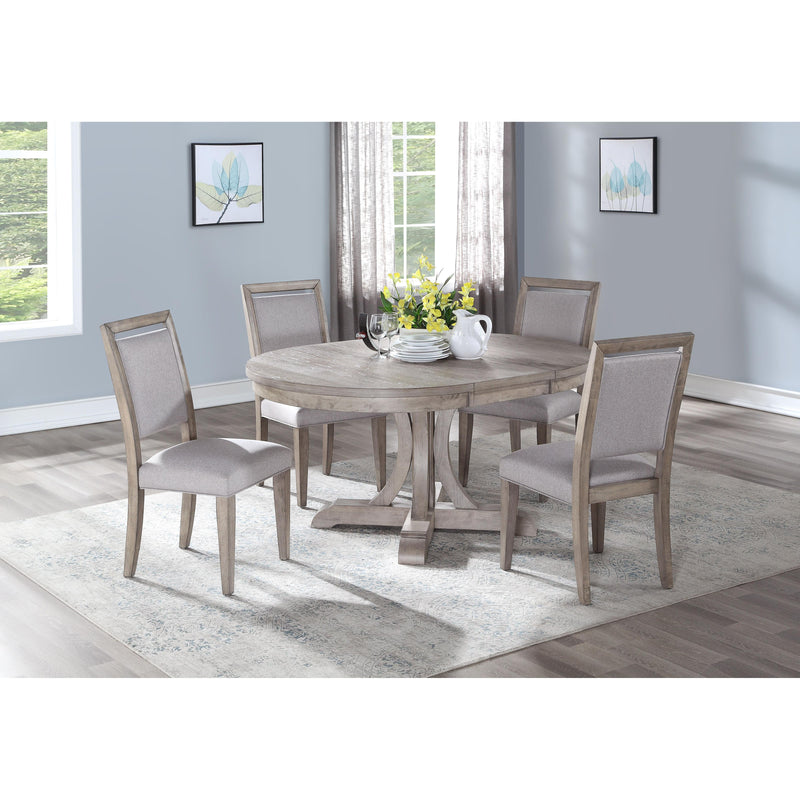 Winners Only Oval Xena Dining Table with Pedestal Base DX34866 IMAGE 3