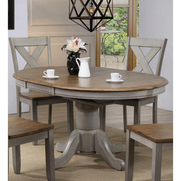 Winners Only Oval Barnwell Dining Table with Pedestal Base DB54257 IMAGE 1