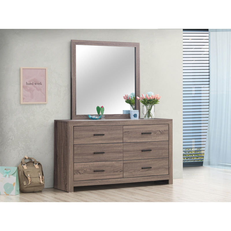 Coaster Furniture Brantford 6-Drawer Dresser 207043 IMAGE 7