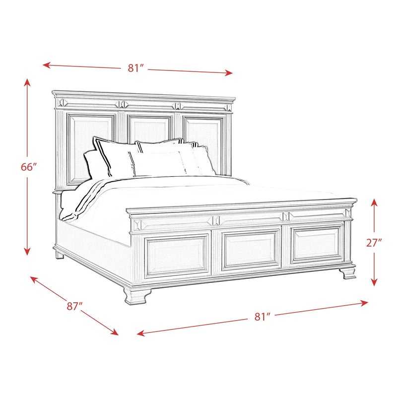 Elements International Calloway King Panel Bed CY300KB IMAGE 10