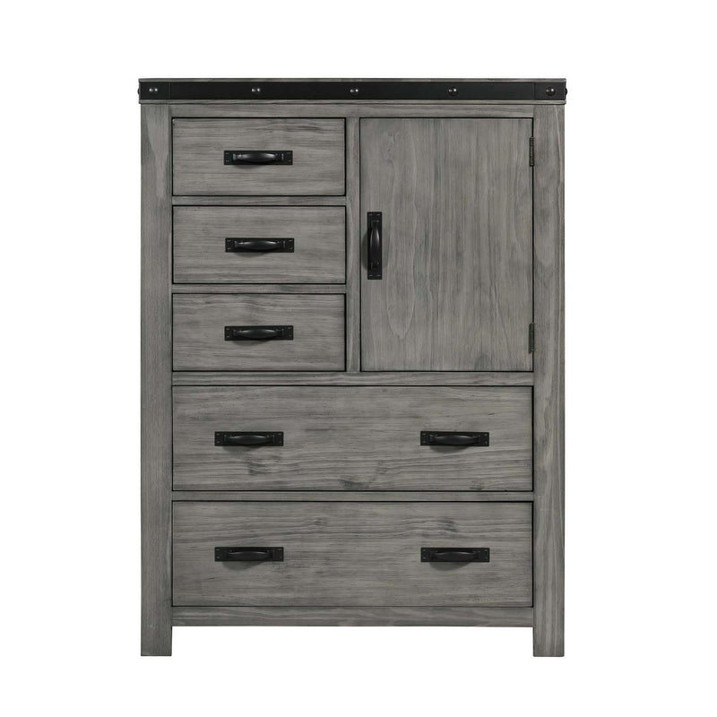 Elements International Wade 5-Drawer Chest WE600DC IMAGE 2