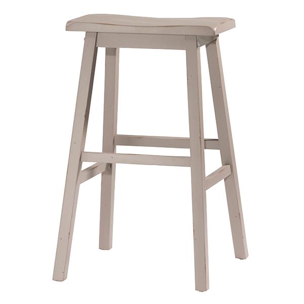 Hillsdale Furniture Moreno Counter Height Stool Moreno Backless Counter Stool - Distressed Grey IMAGE 1
