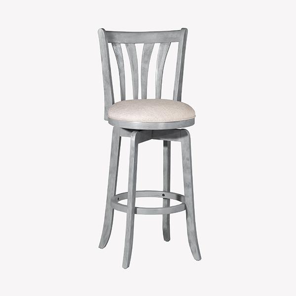 Hillsdale Furniture Savana Counter Height Stool Savana Swivel Counter Stool - Blue Wire Brush IMAGE 1