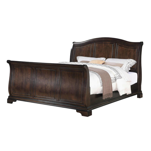 Elements International Cameron Queen Sleigh Bed CM750QSB IMAGE 1