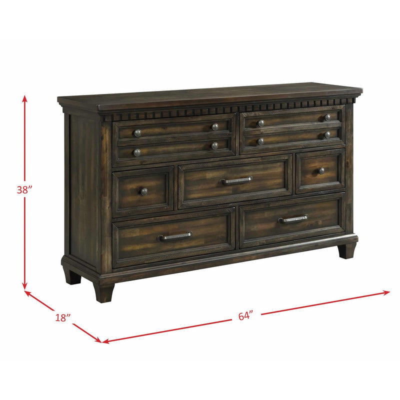 Elements International McCabe 7-Drawer Dresser MB600DR IMAGE 13