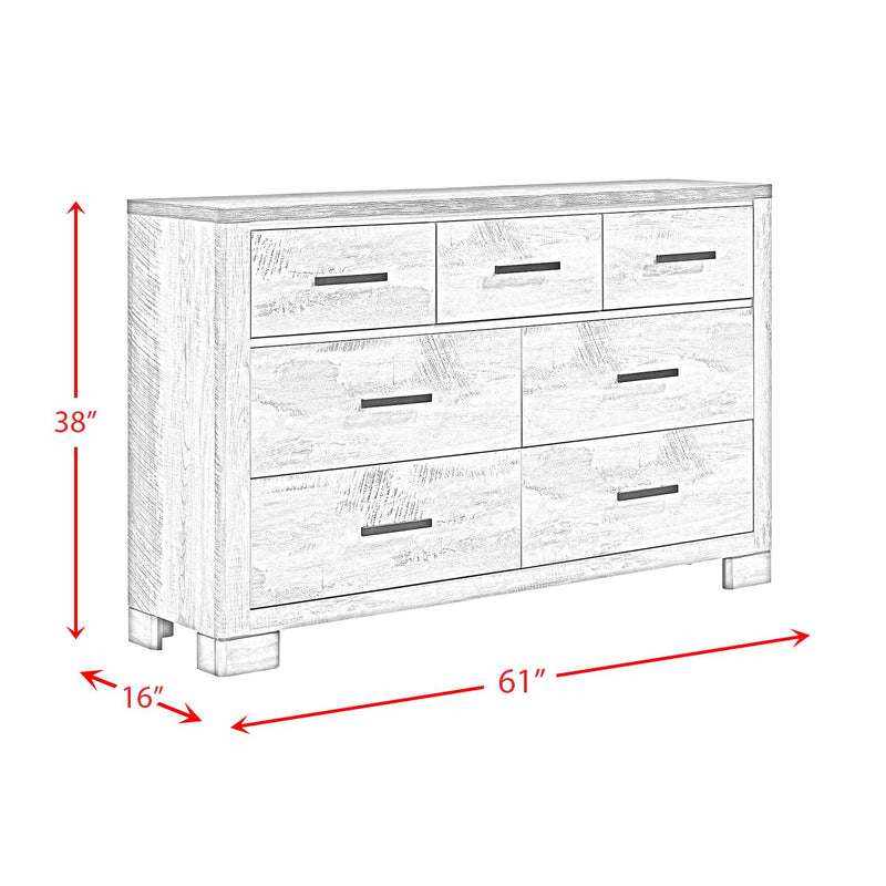 Elements International Millers Cove 6-Drawer Dresser MC300DR IMAGE 9