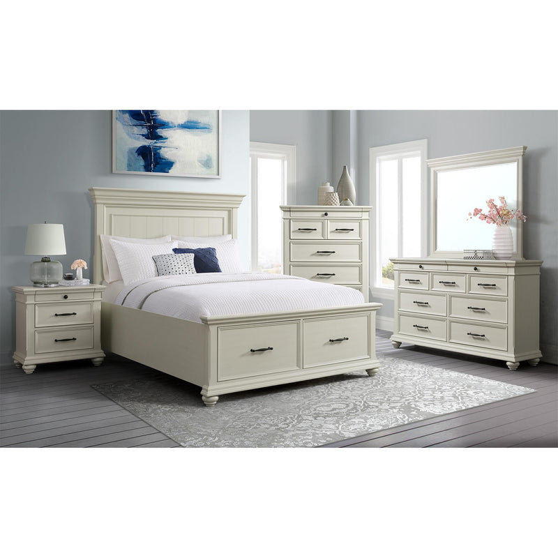 Elements International Slater Queen Platform Bed with Storage SR650QB IMAGE 9