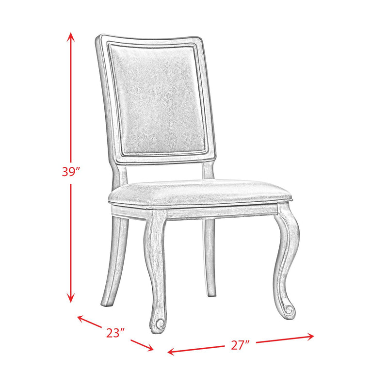 Elements International Gramercy Dining Chair DGC550SCPB IMAGE 12