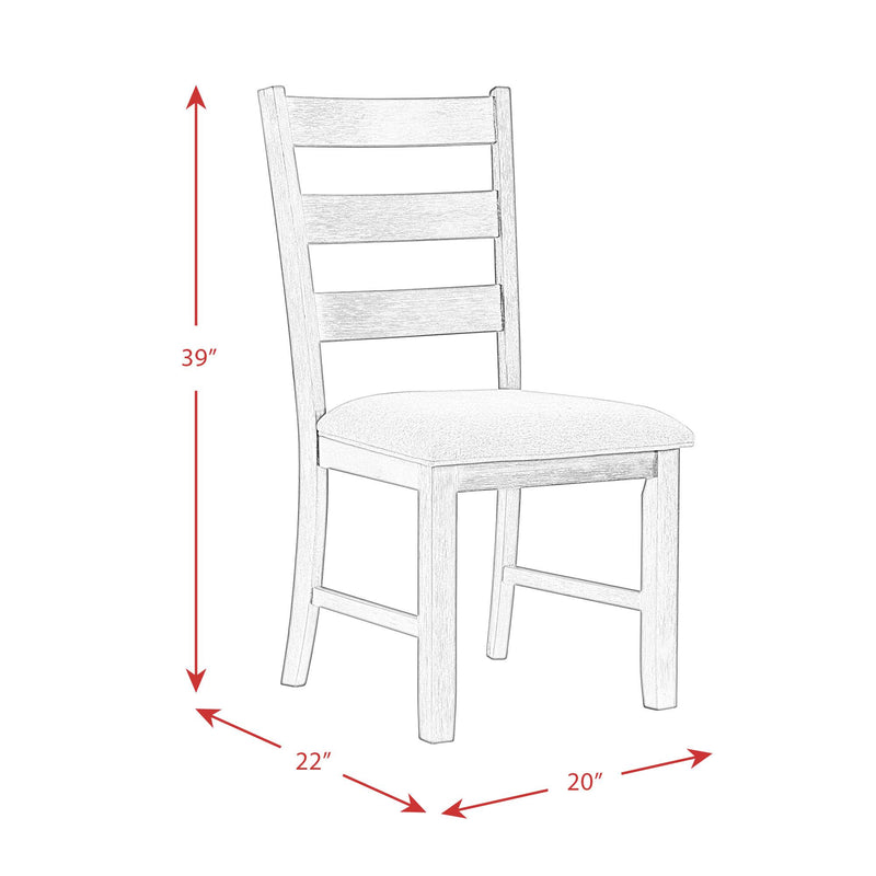 Elements International Martin Gray 6 pc Dinette DMT3006DS IMAGE 17