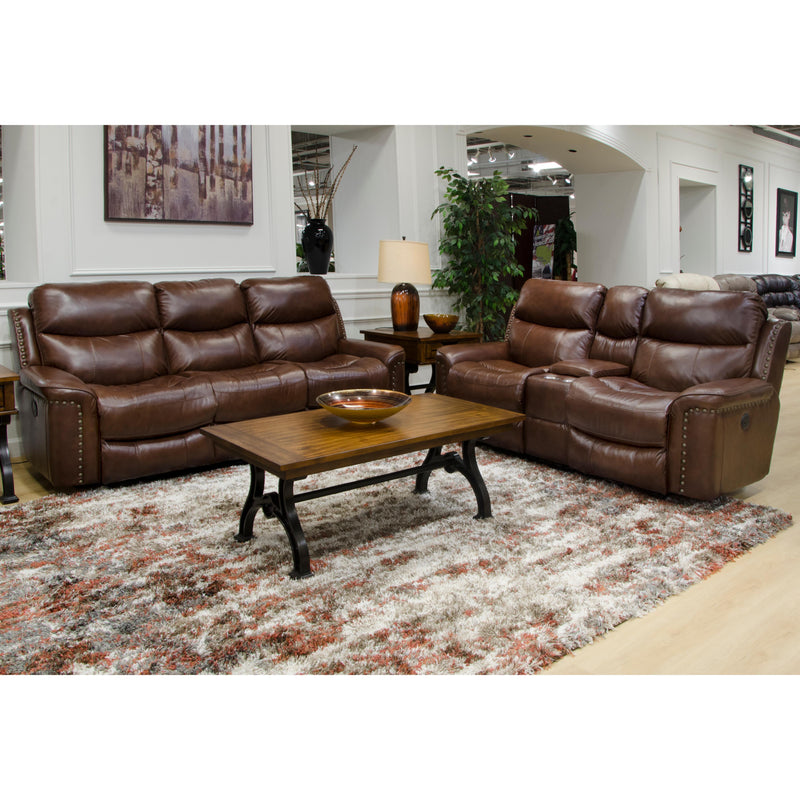 Catnapper Ceretti Power Reclining Leather Match Loveseat 64889 1269-59/3069-59 IMAGE 4