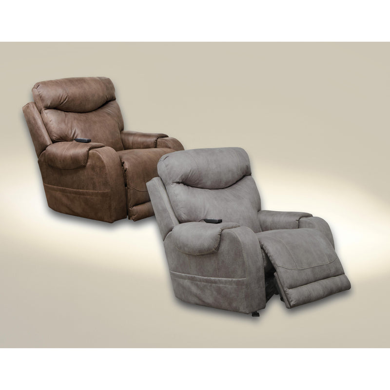 Catnapper Recharger Power Rocker Leather Look Recliner with Wall Recline 64102-2 1428-68 IMAGE 2