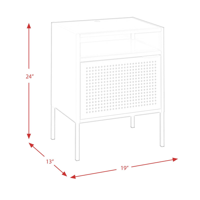 Elements International Ember Nightstand CEB800NSE IMAGE 11