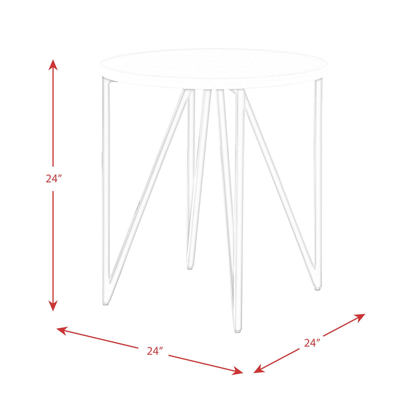 Elements International Cedric End Table CCR100ET IMAGE 10