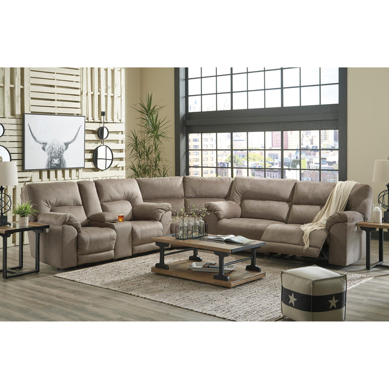 Benchcraft Cavalcade Power Reclining Leather Look Sofa 7760147 IMAGE 13