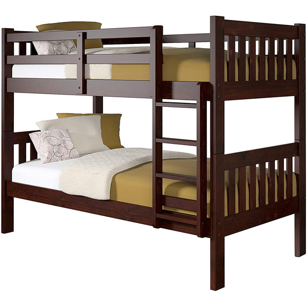 Donco Trading Company Kids Beds Bunk Bed 1010-3TTCP IMAGE 1