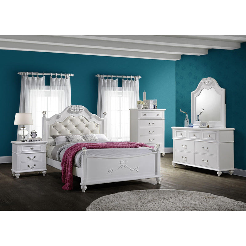 Elements International Alana 3-Drawer Kids Nightstand AN700NS IMAGE 2