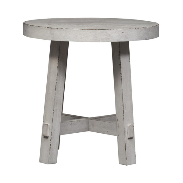 Liberty Furniture Industries Inc. Modern Farmhouse End Table 406W-OT1024 IMAGE 1