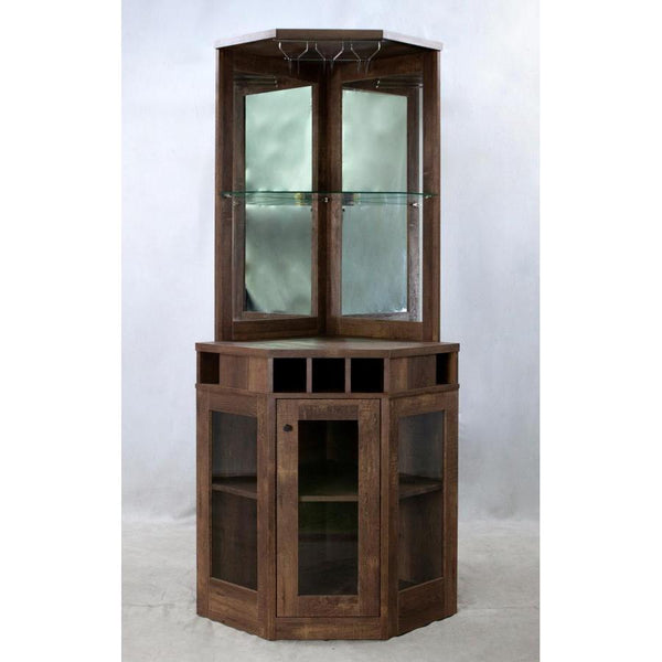 Coaster Furniture 182303 Corner Bar Cabinet IMAGE 1