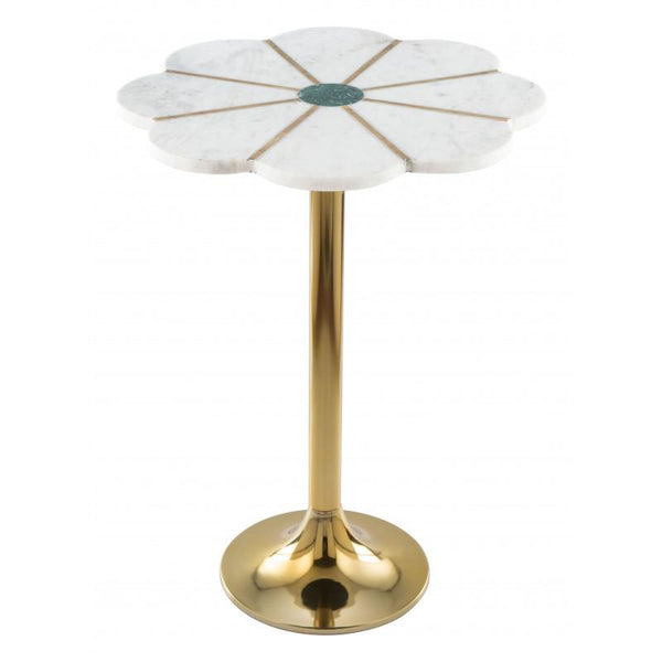 Zuo Scallop Chairside Table 101539 IMAGE 1