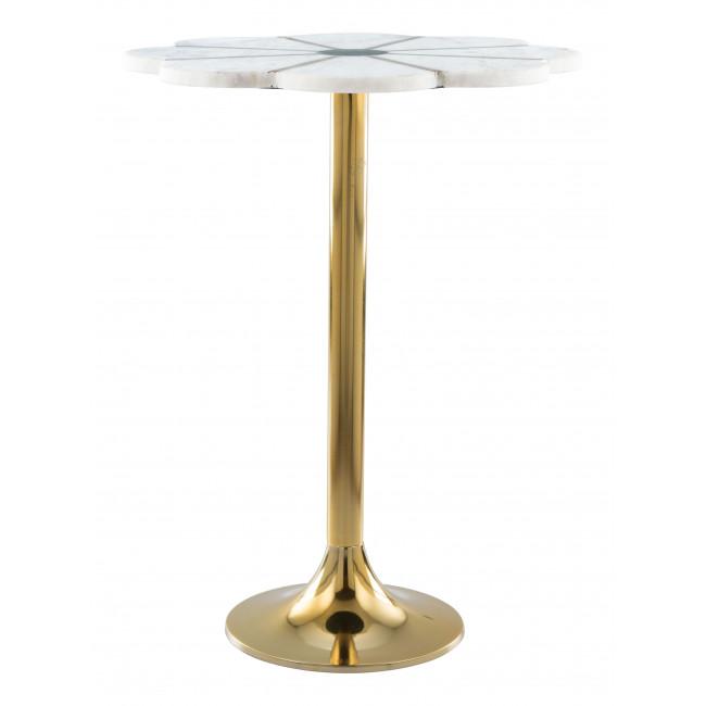 Zuo Scallop Chairside Table 101539 IMAGE 3