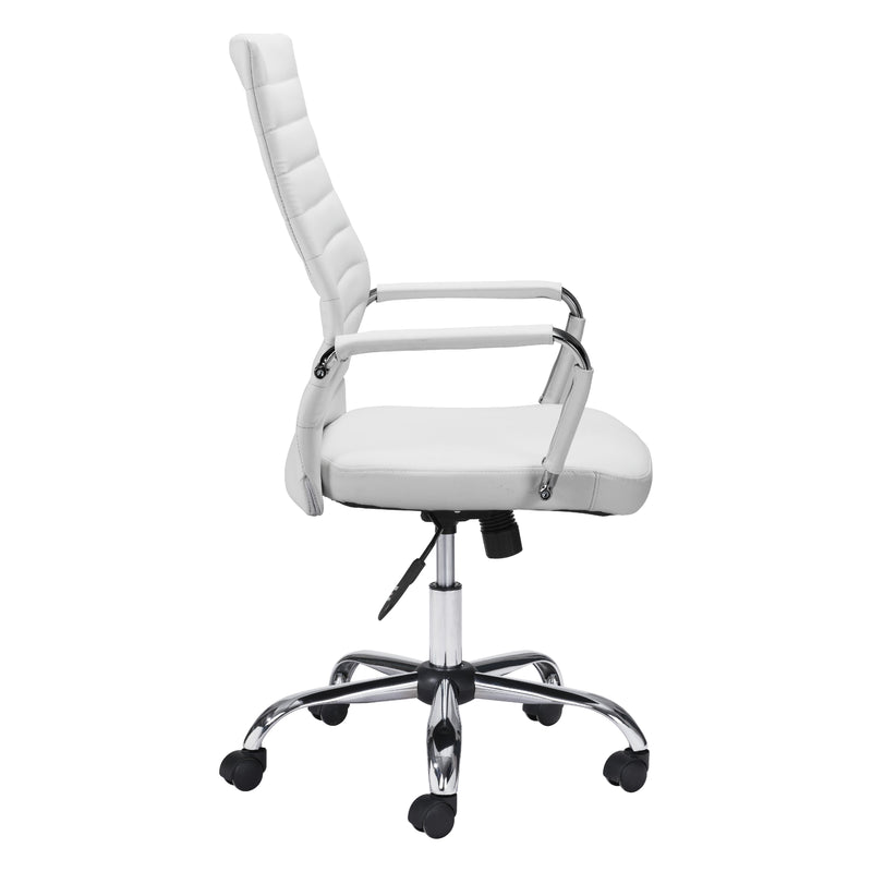 Zuo Primero 101822 Office Chair - White IMAGE 2