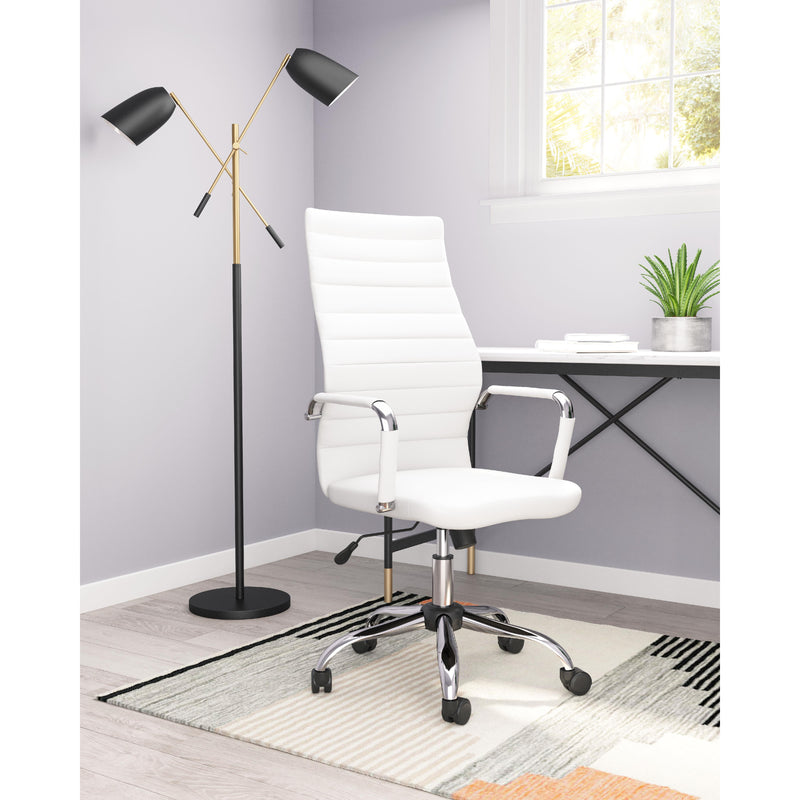 Zuo Primero 101822 Office Chair - White IMAGE 8