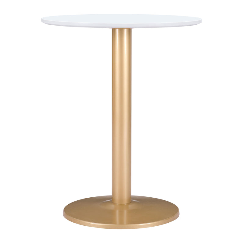 Zuo Round Alto Dining Table with Pedestal Base 101570 IMAGE 2