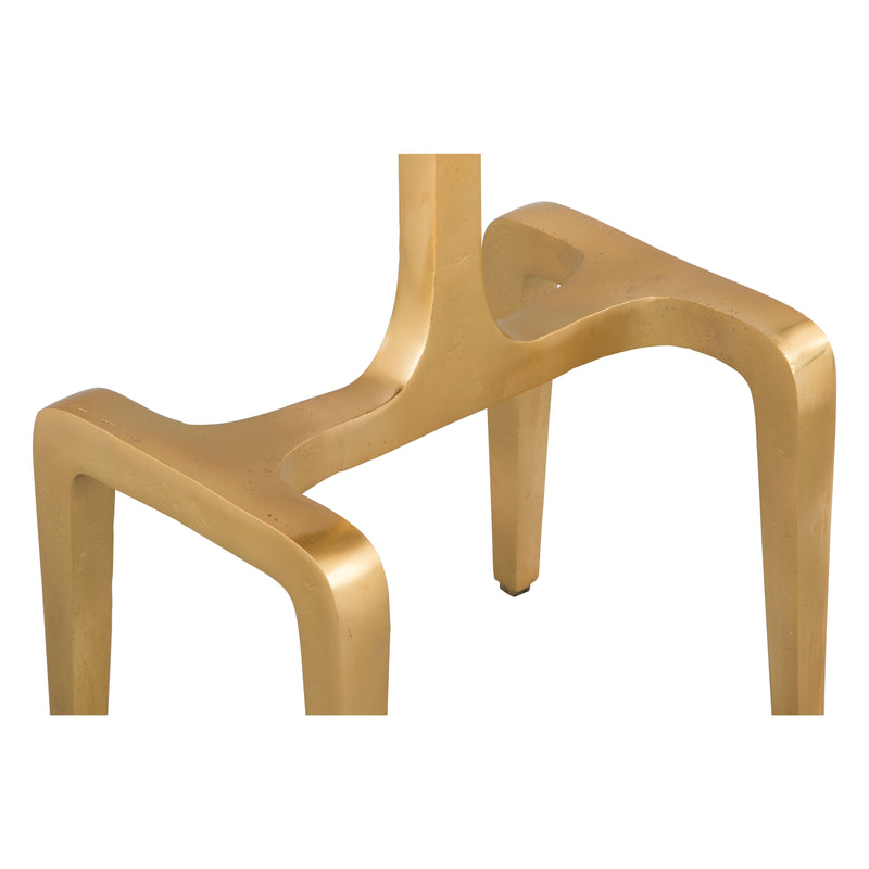 Zuo Clement 101512 Side Table - White & Gold IMAGE 6