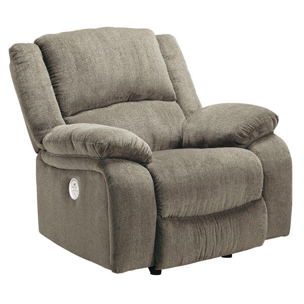 Signature Design by Ashley Draycoll Power Rocker Fabric Recliner 7650598 IMAGE 1