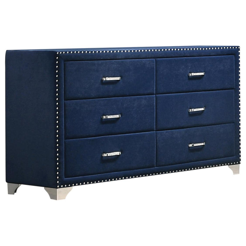 Coaster Furniture Melody 6-Drawer Dresser 223373 IMAGE 1