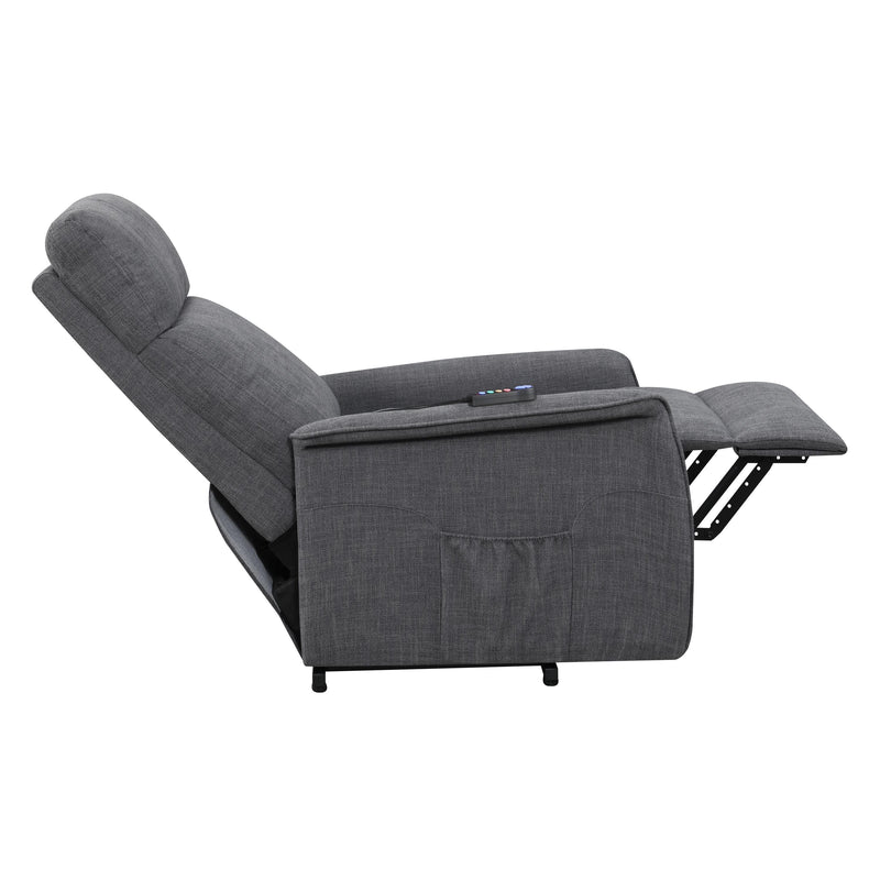 Coaster Furniture Fabric Lift Chair with Heat and Massage 609406P IMAGE 7