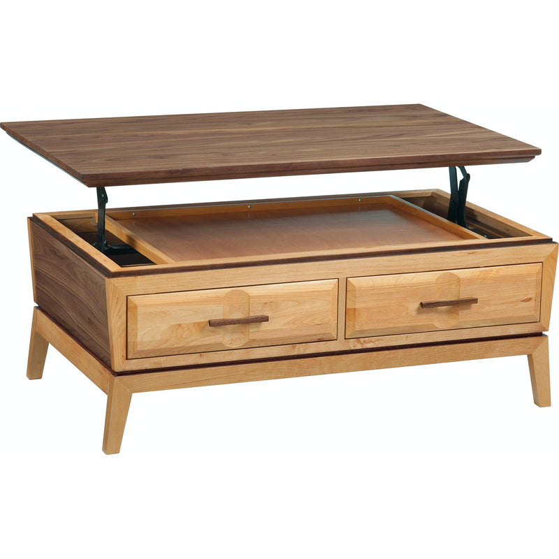 Whittier Wood Addison Lift Top Coffee Table 3524DUET IMAGE 2