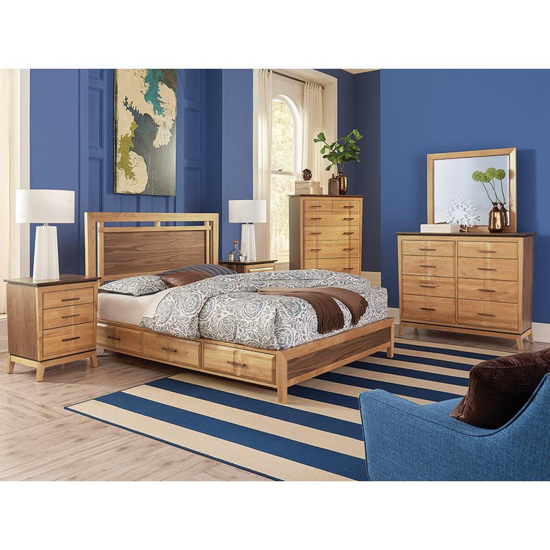 Whittier Wood Addison California King Panel Bed with Storage 2025DUET IMAGE 2