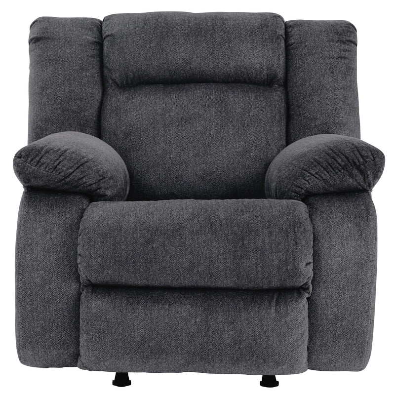 Signature Design by Ashley Burkner Power Rocker Fabric Recliner 5380498 IMAGE 3