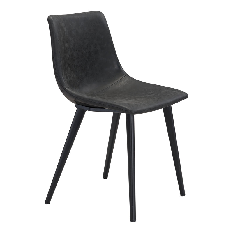 Zuo Daniel 101948 Dining Chair - Vintage Black IMAGE 1