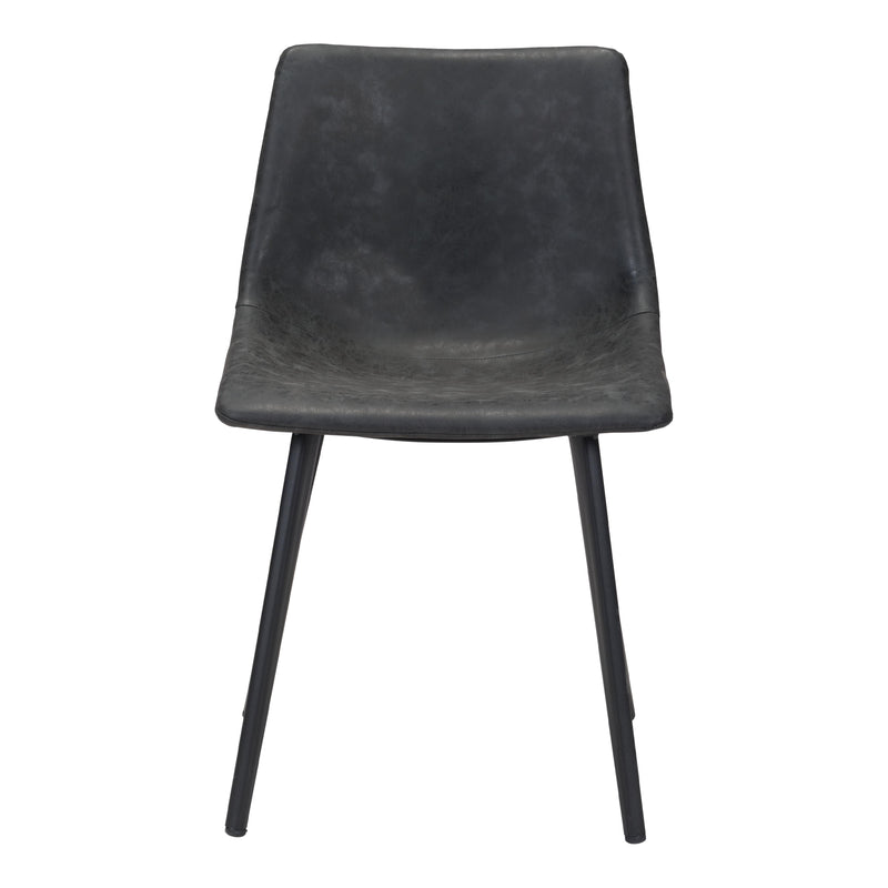 Zuo Daniel 101948 Dining Chair - Vintage Black IMAGE 3