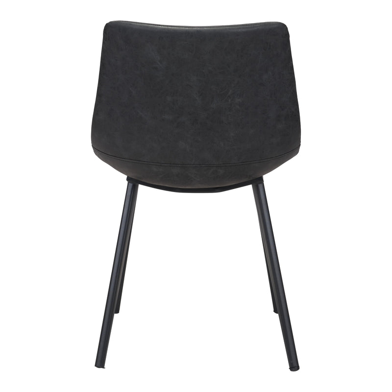 Zuo Daniel 101948 Dining Chair - Vintage Black IMAGE 4