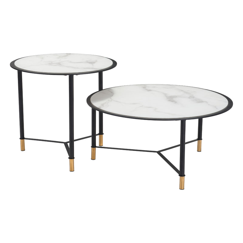 Zuo Davis Occasional Table Set 101704 IMAGE 4